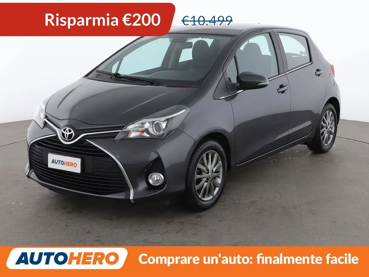 Toyota Yaris 1.0 VVT-i Active Gris - 1