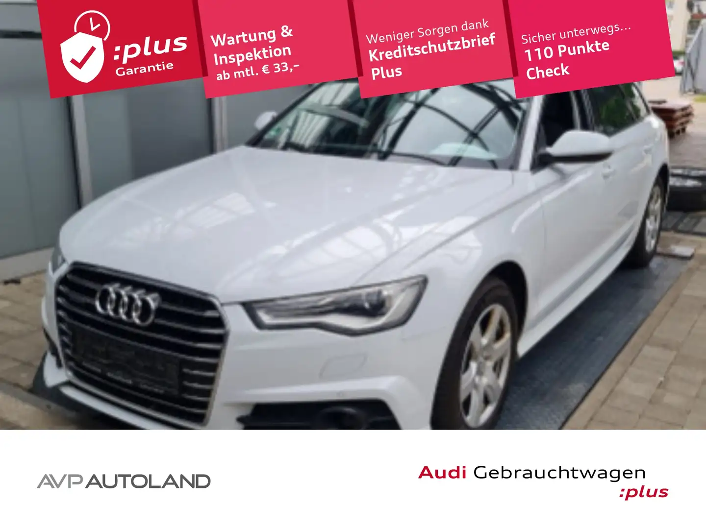 Audi A6 Avant 3.0 TDI quattro S tronic MMI NAVI PLUS Weiß - 1