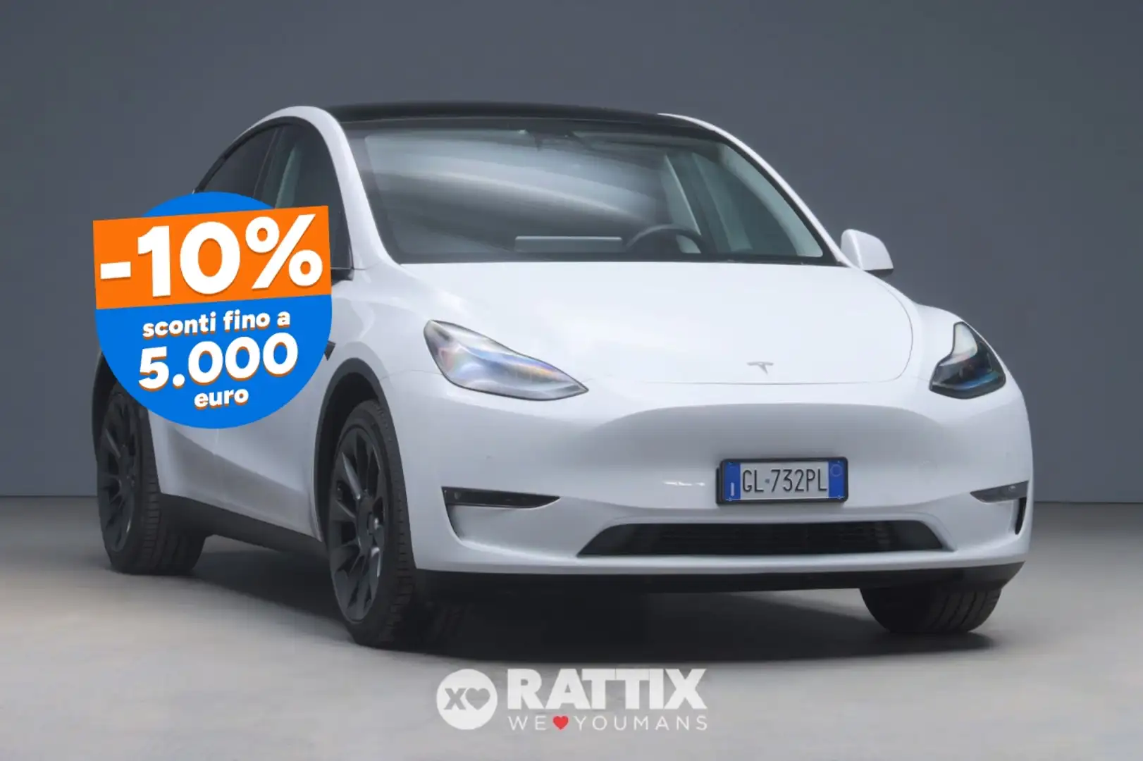 Tesla Model Y motore elettrico 153kW Long Range Dual Motor AWD Bianco - 1