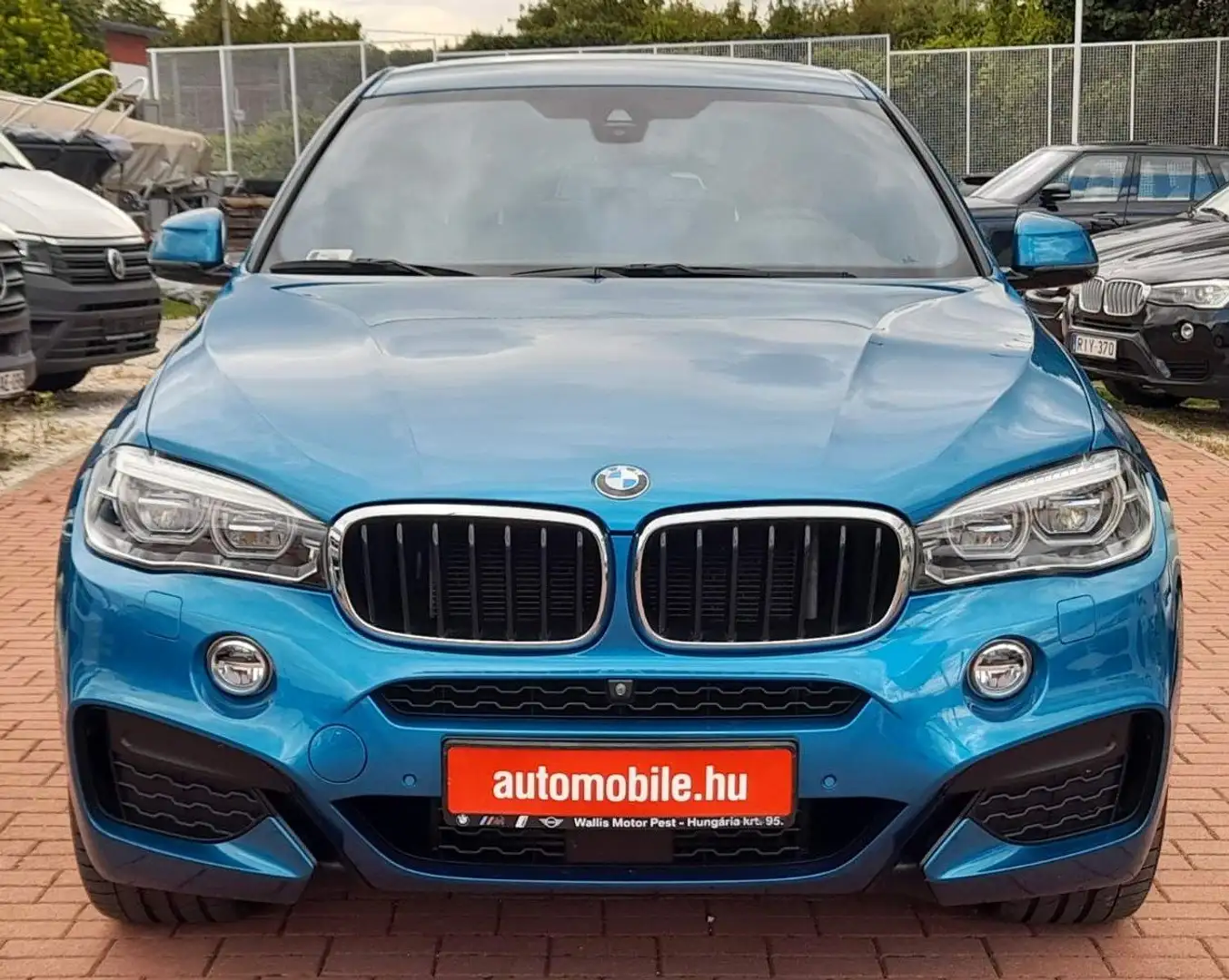 BMW X6 X6 xDrive30d M Sport 1. Hand netto 40.900€ Bleu - 1