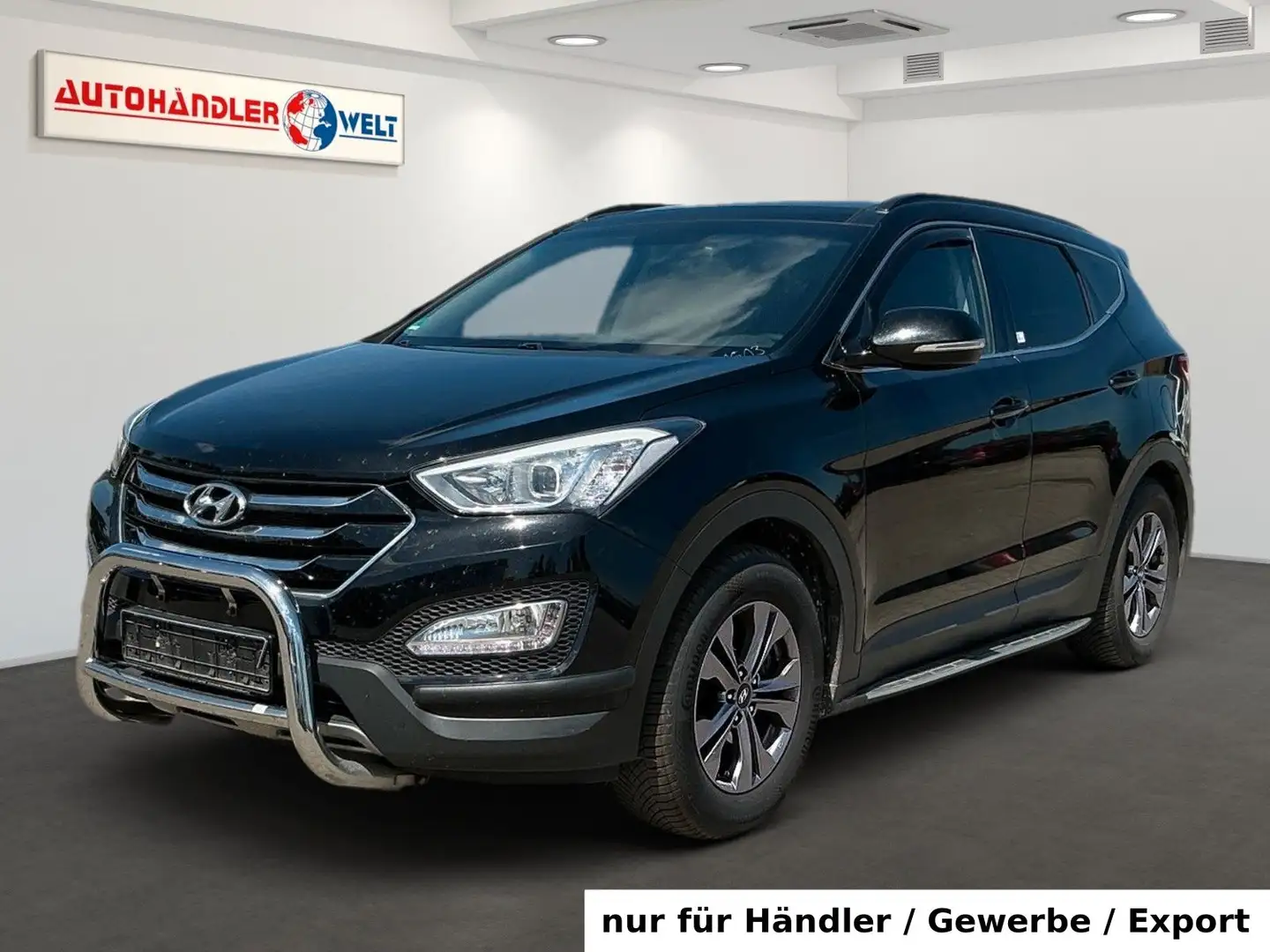 Hyundai SANTA FE 2.4 Klima Pano R-Cam AHK Zwart - 1
