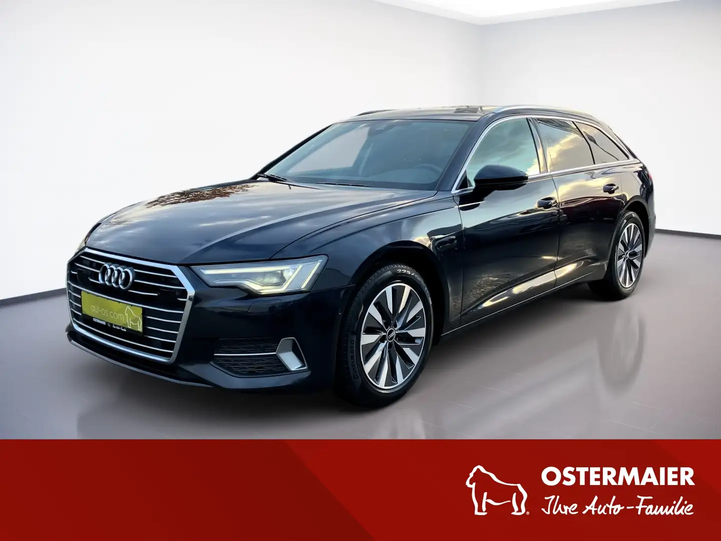 Audi A6 Avant SPORT 35TDI 163PS.STRONIC.MATRIX.NAVI.LEDER. Bleu - 1