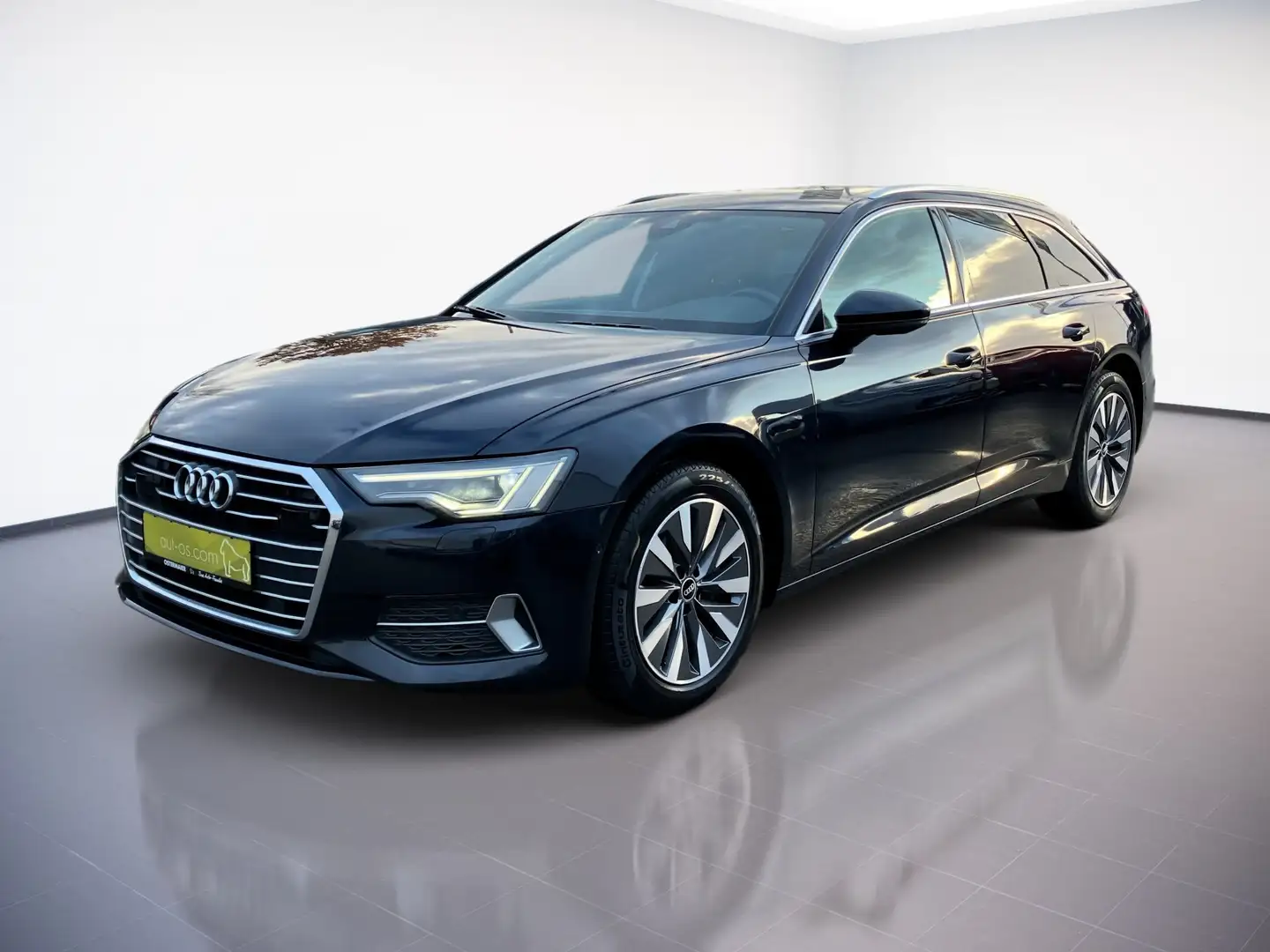 Audi A6 Avant SPORT 35TDI 163PS.STRONIC.MATRIX.NAVI.LEDER. Bleu - 2