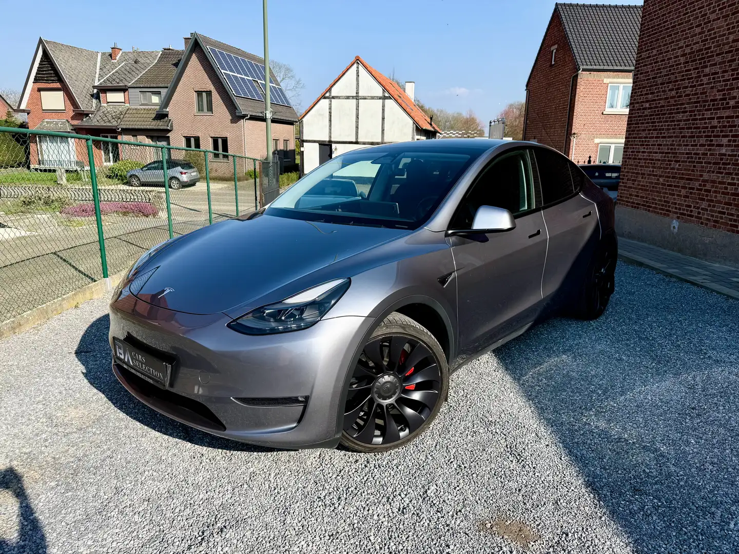 Tesla Model Y AWD Performance (393 kW) | Pano | Autopilot | 360! Gris - 1