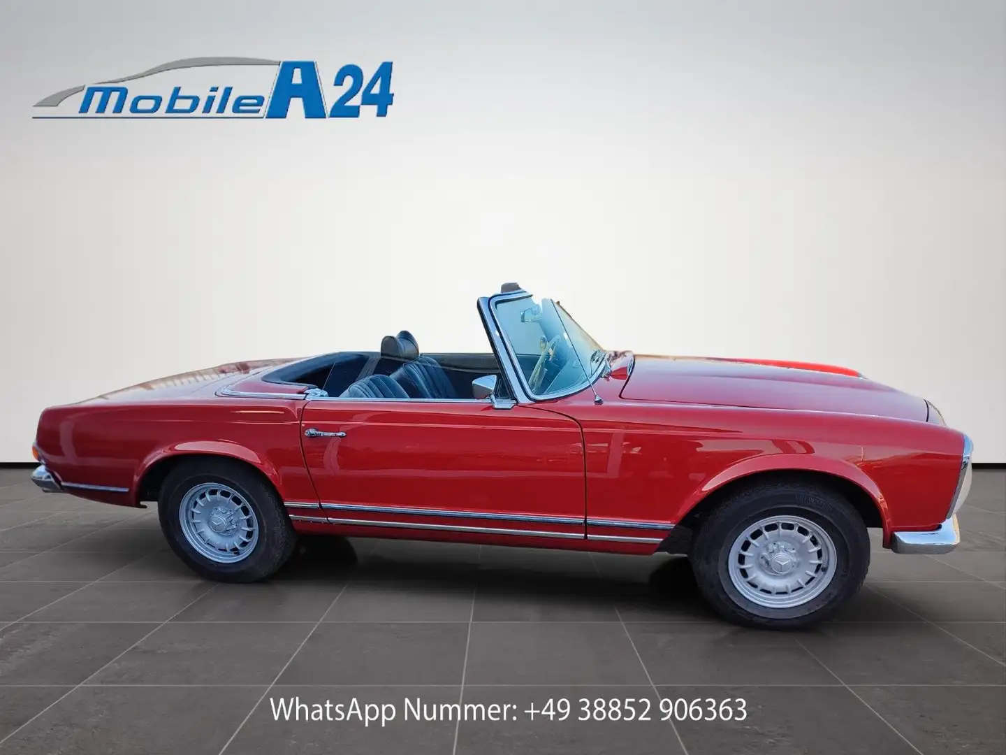 Mercedes-Benz SL 280 PAGODE PROMINENTER VORBESITZER Rouge - 2