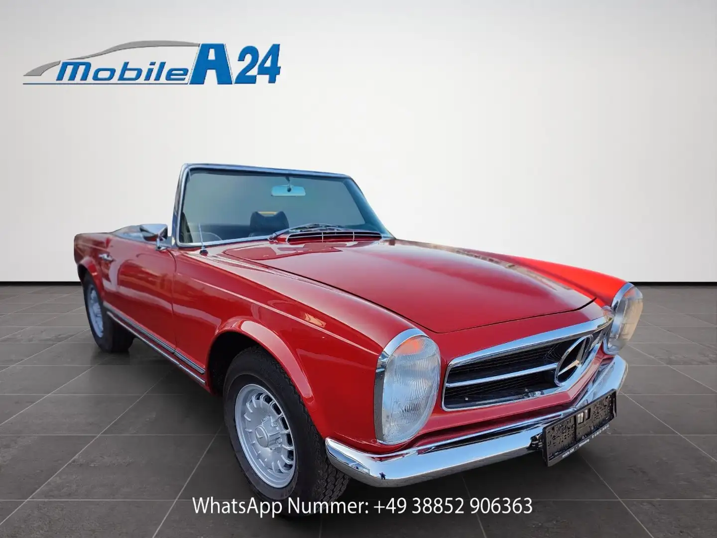 Mercedes-Benz SL 280 PAGODE PROMINENTER VORBESITZER Rouge - 1