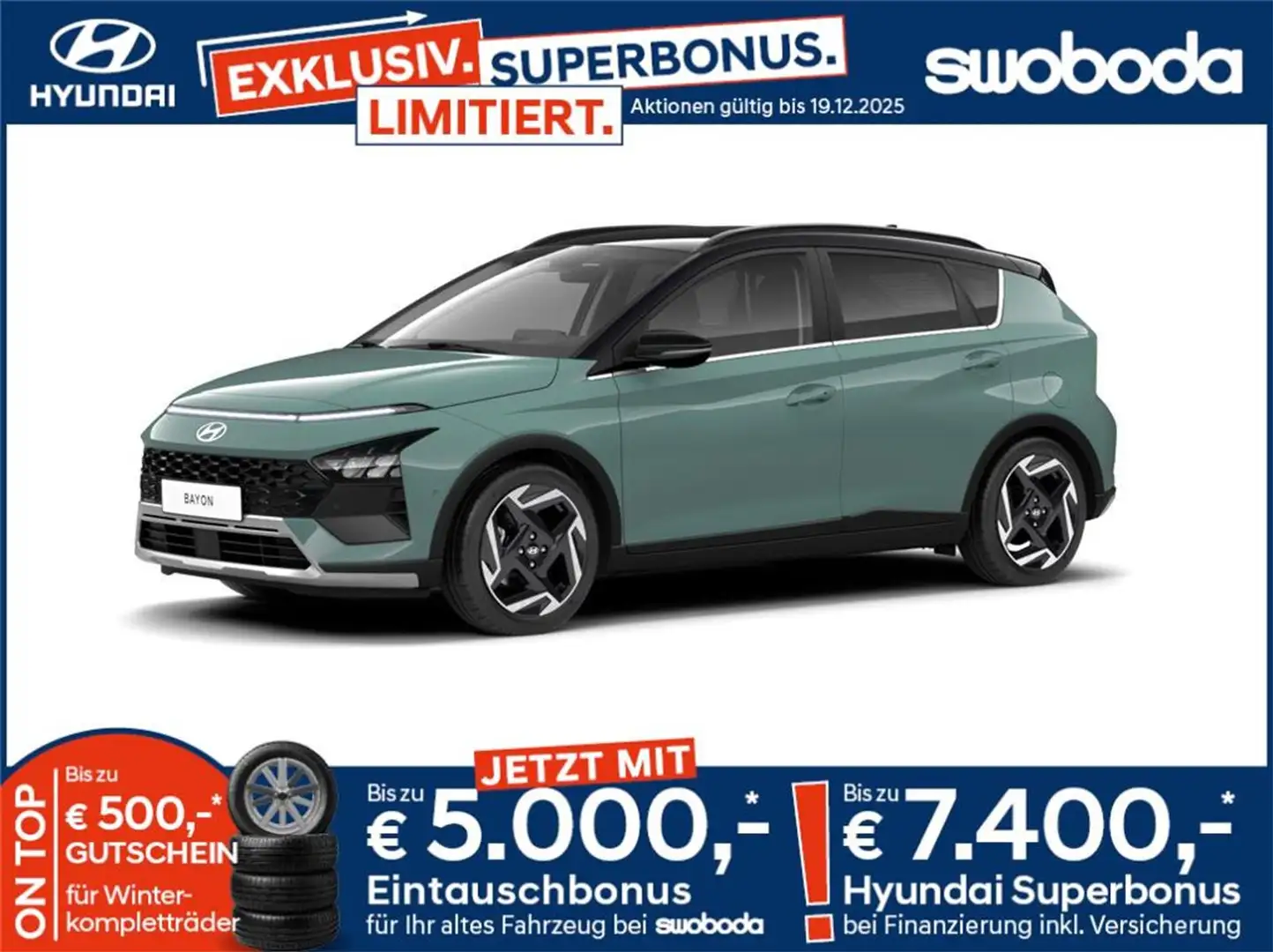 Hyundai BAYON Bayon GO 1.2 MPI y5bg1-P1 Verde - 1