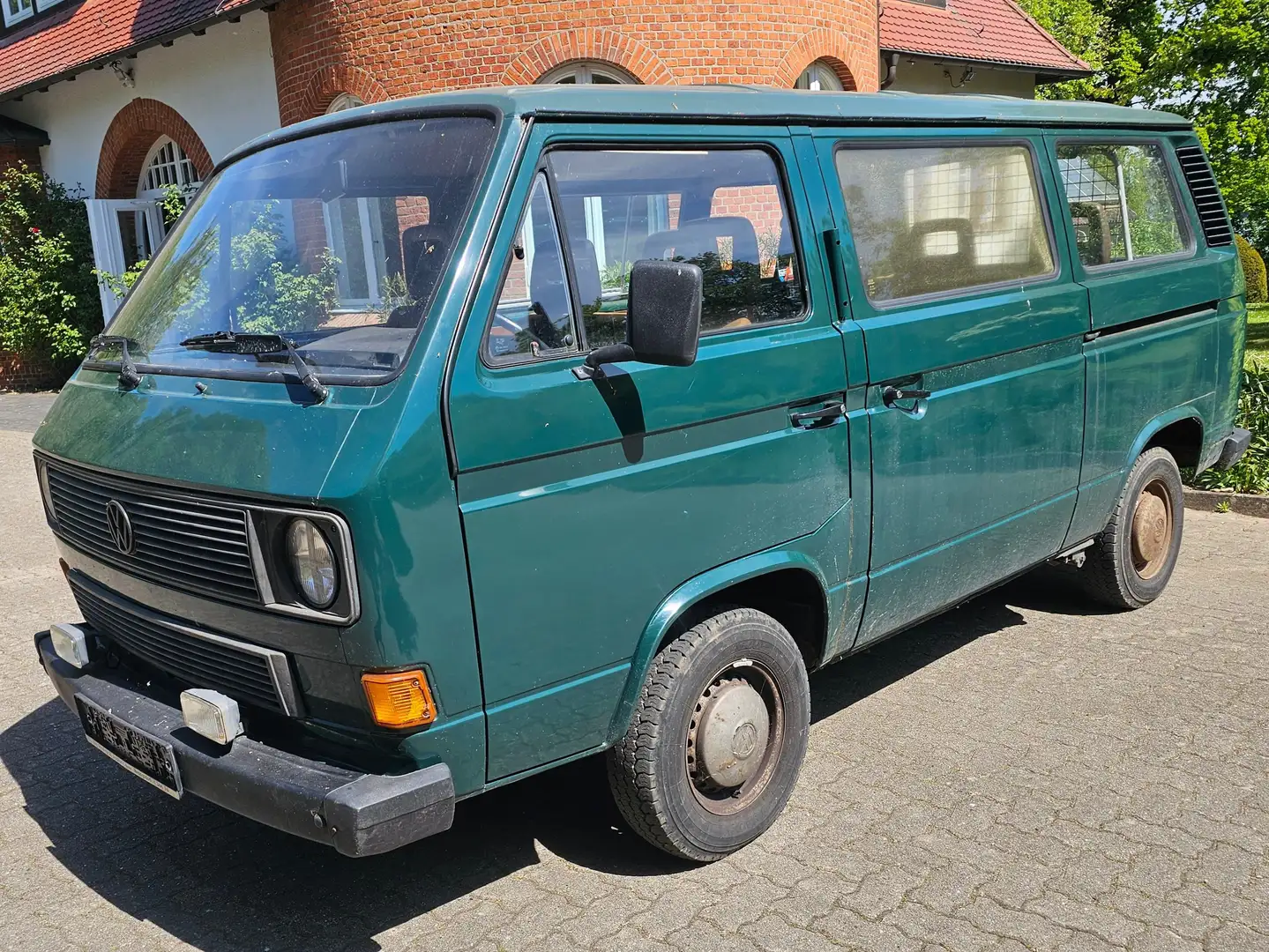 Volkswagen T3 Multivan 4 Türen+Stahlschiebedach Verde - 1