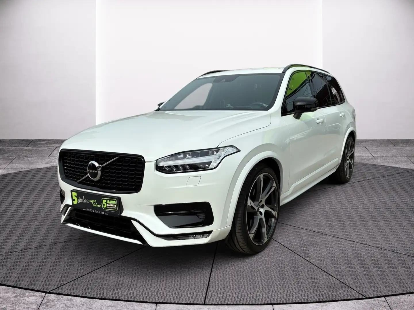 Volvo XC90 B5 (Diesel) Mild Hybr.- R Design ACC+AHK+LM Weiß - 2