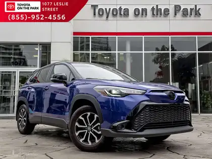 Blue 2024 Toyota Corolla Cross Hybrid SUV / Crossover All-Wheel Drive Automatic