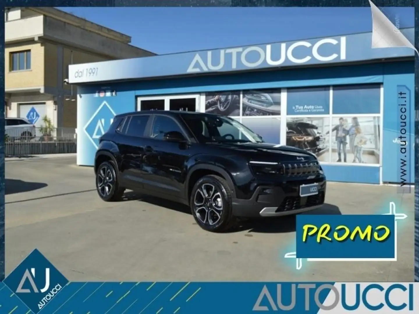 Jeep Avenger 1.2 Turbo 100 CV MHEV Summit Schwarz - 1