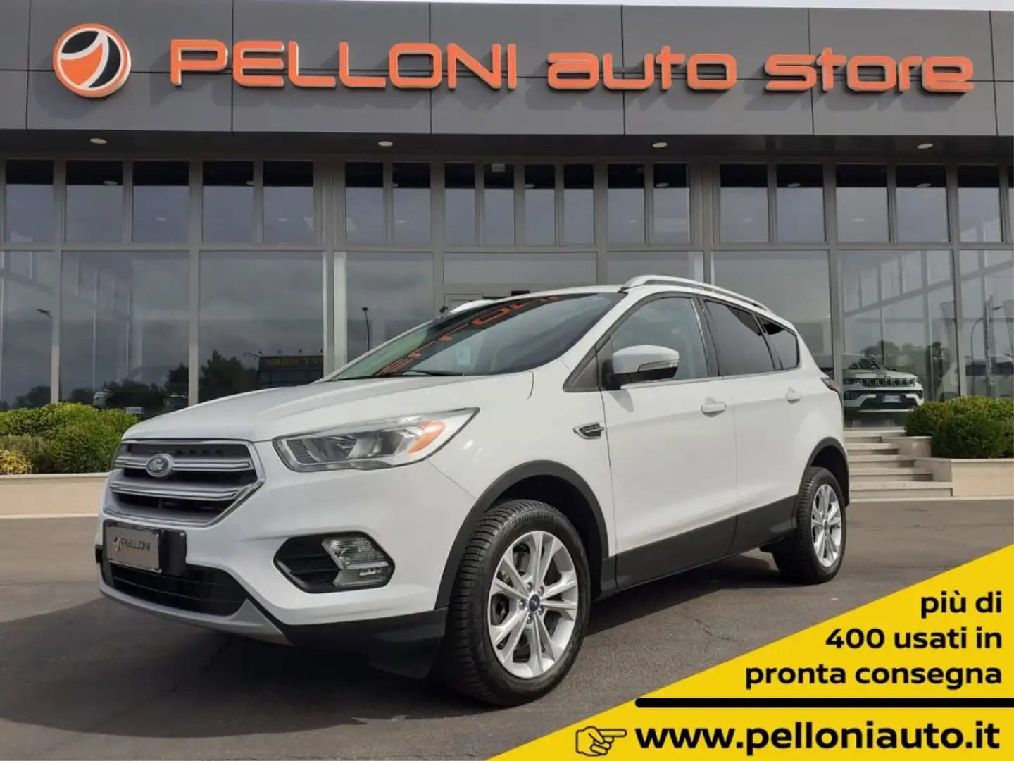 Ford Kuga 1.5 TDCI 120CV 2WD 1°PROP - GARANZIA-KM CERTIFIC Bianco - 1