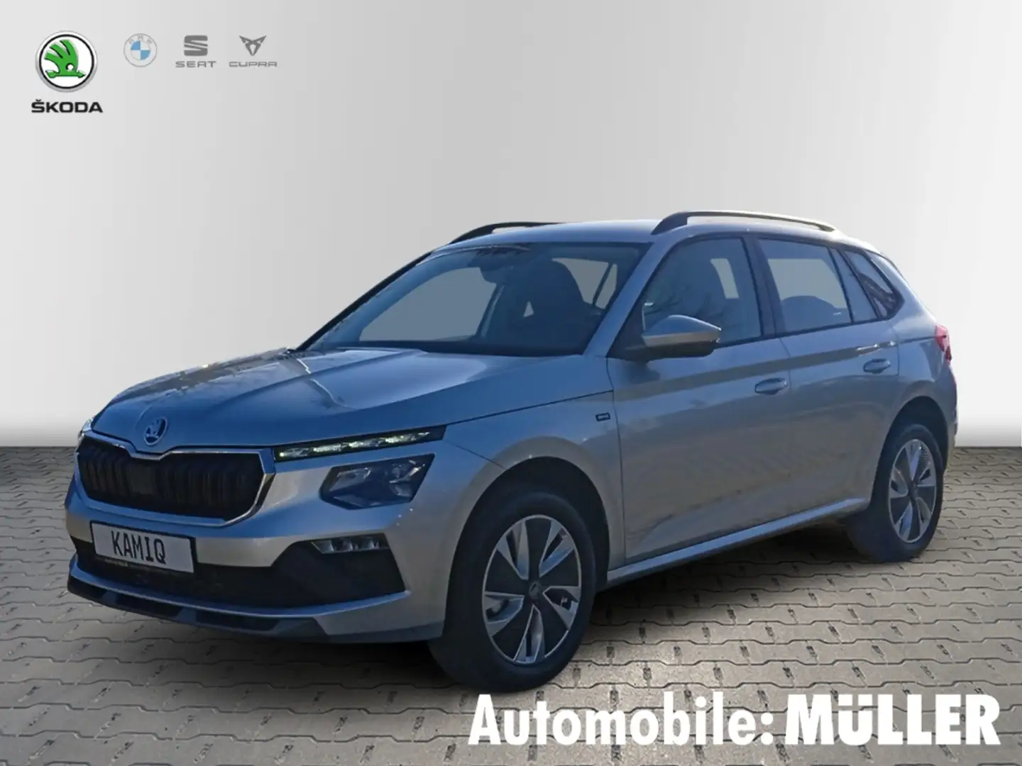 Skoda Kamiq Drive 1.5 TSI 110 kW 7-Gang-DSG *Navi*Einparkhilfe Plateado - 1