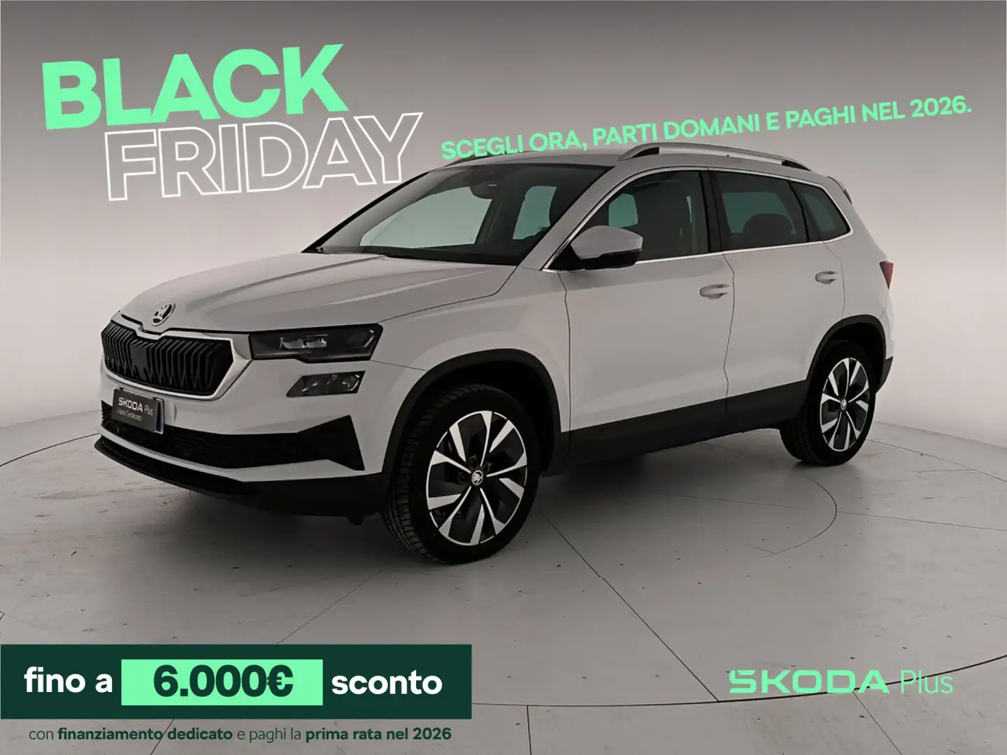 Skoda Karoq 2.0 tdi evo style 115cv dsg Blanc - 1