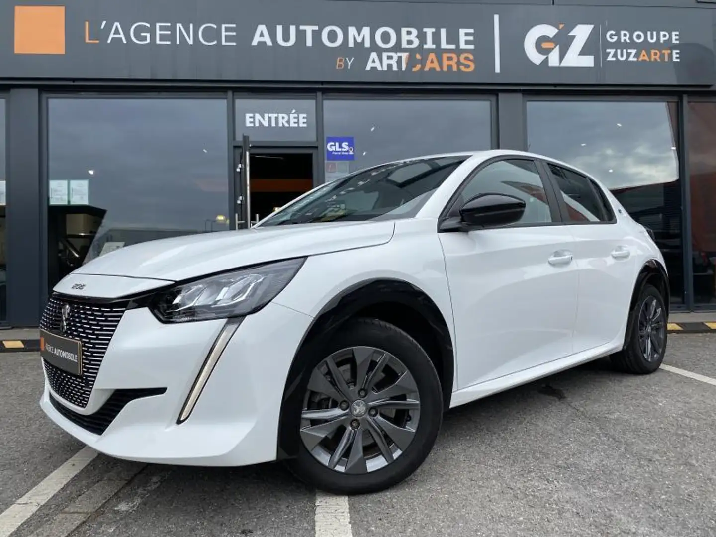 Peugeot e-208 Active Alb - 2