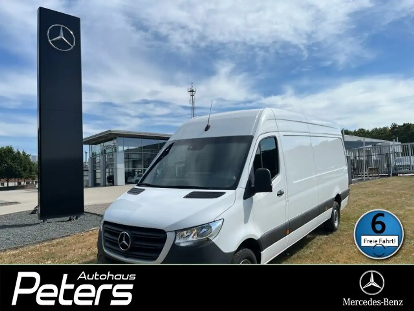 Mercedes-Benz Sprinter 317 CDI RWD L3H2 Blanc - 1