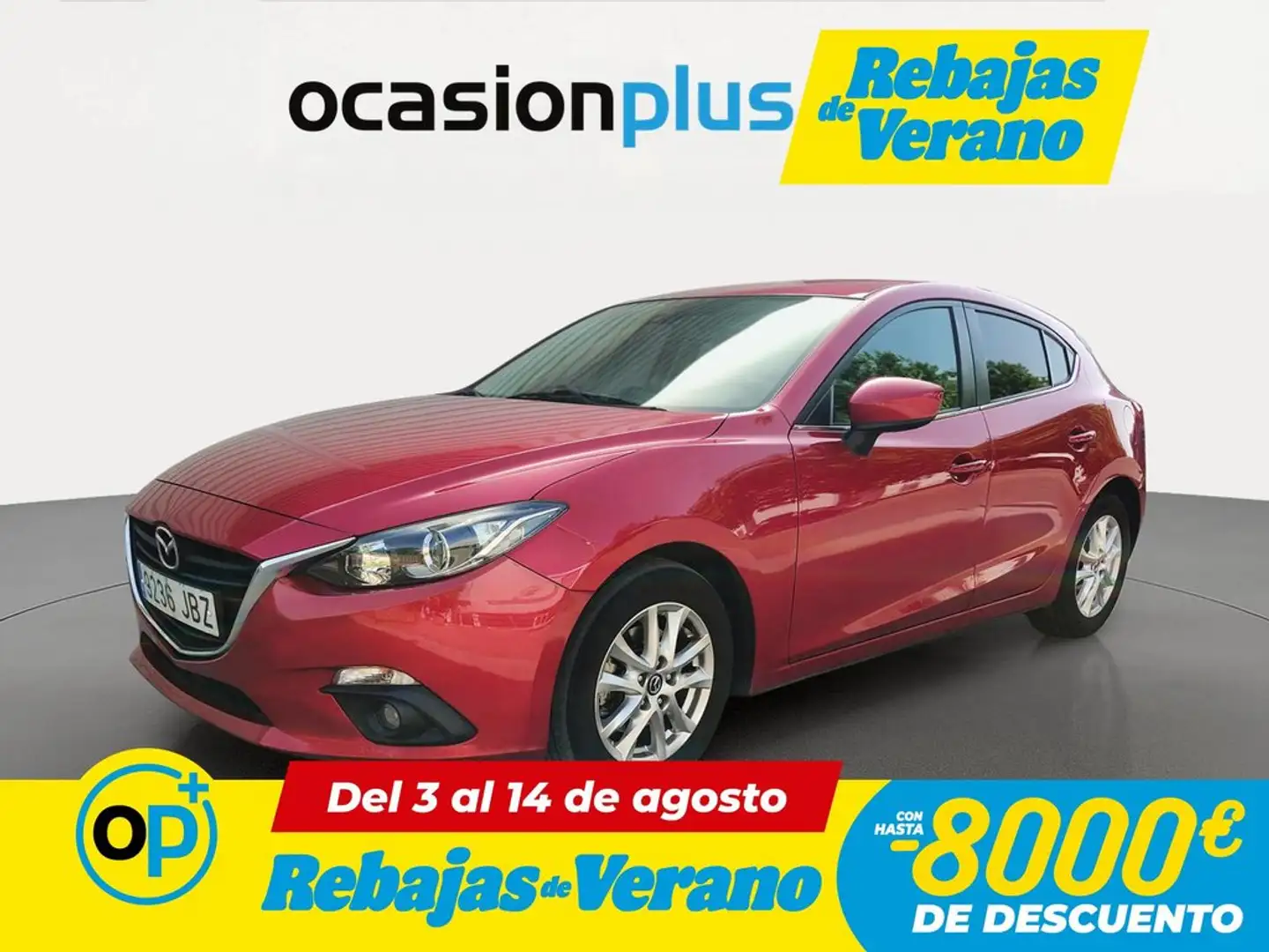 Mazda 3 SportSedan 2.0 Style 120 Rojo - 1