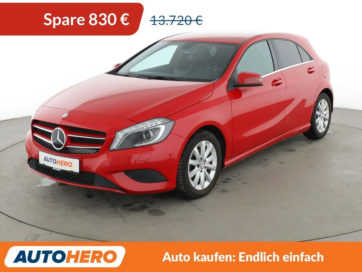 Mercedes-Benz A 180 A 180 BlueEfficiency Style *NAVI*BI-XENON*PDC* Rouge - 1