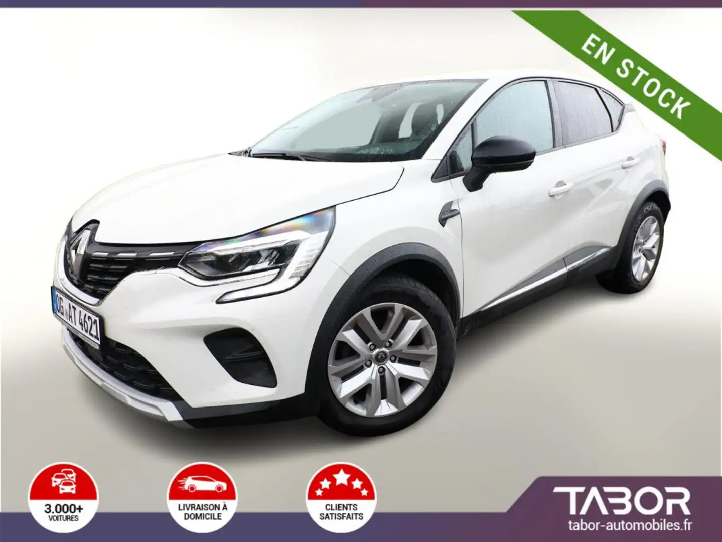 Renault Captur II 1.0 TCe 100 Experience GPS Blanc - 1