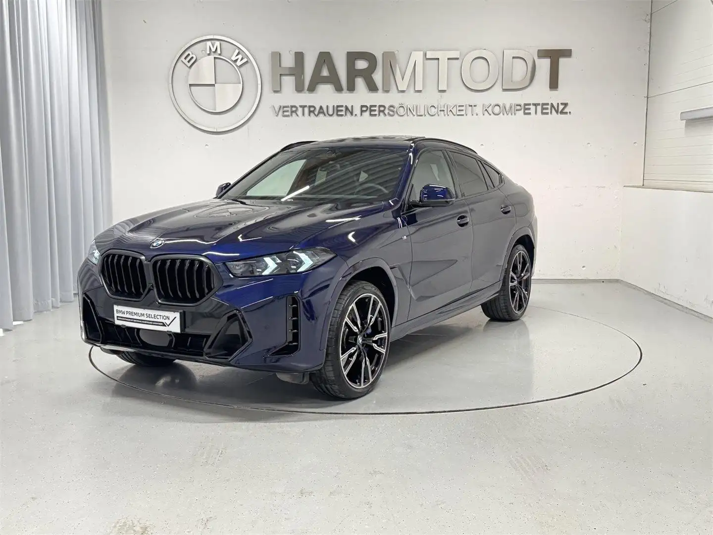 BMW X6 xDrive30d Blau - 1