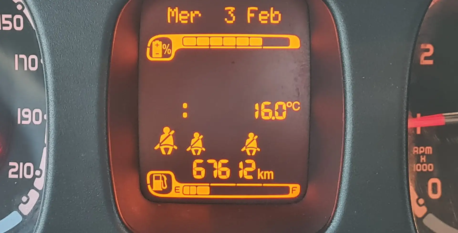 Fiat New Panda 1.0 Mild Hybrid PREZZO REALE GARANZIA 12MESI Gri - 2