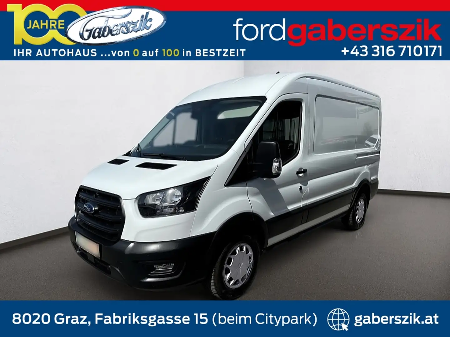 Ford Transit Transit L2H2 350 Trend *PROMPT VERFÜGBAR* Weiß - 1