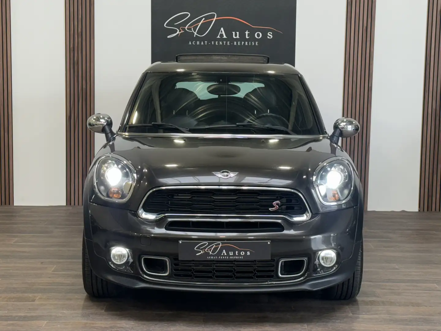 MINI Cooper SD Paceman * BOITE AUTOMATIQUE * T.PANO * CUIR * CLIM * GPS Brun - 2