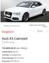 Audi A5 A5 Cabrio 1.8 TFSI S-LINE Noir - thumbnail 6