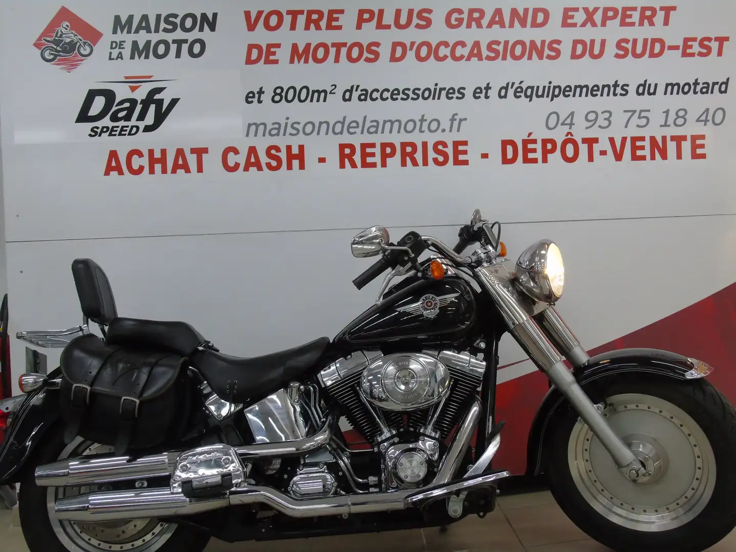 Harley-Davidson Fat Boy Black - 1
