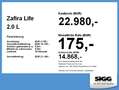 Opel Zafira Life 2.0 L Elegance Leder Navi Glasdach Schwarz - thumbnail 4