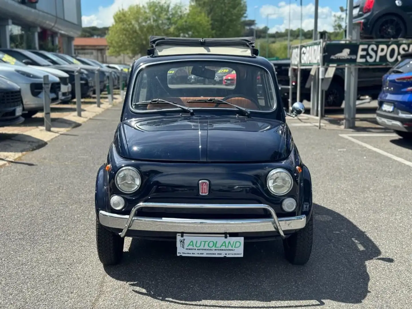 Fiat 500 L-110 F33 Completamente restaurata- Bleu - 2