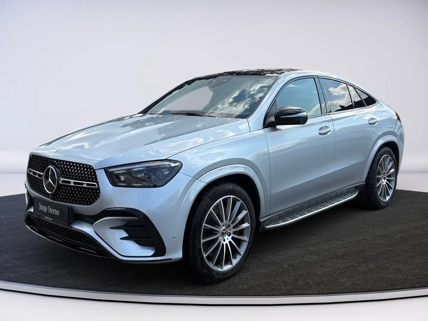 Mercedes-Benz GLE 400 e 4MATIC Coupé Silber - 2