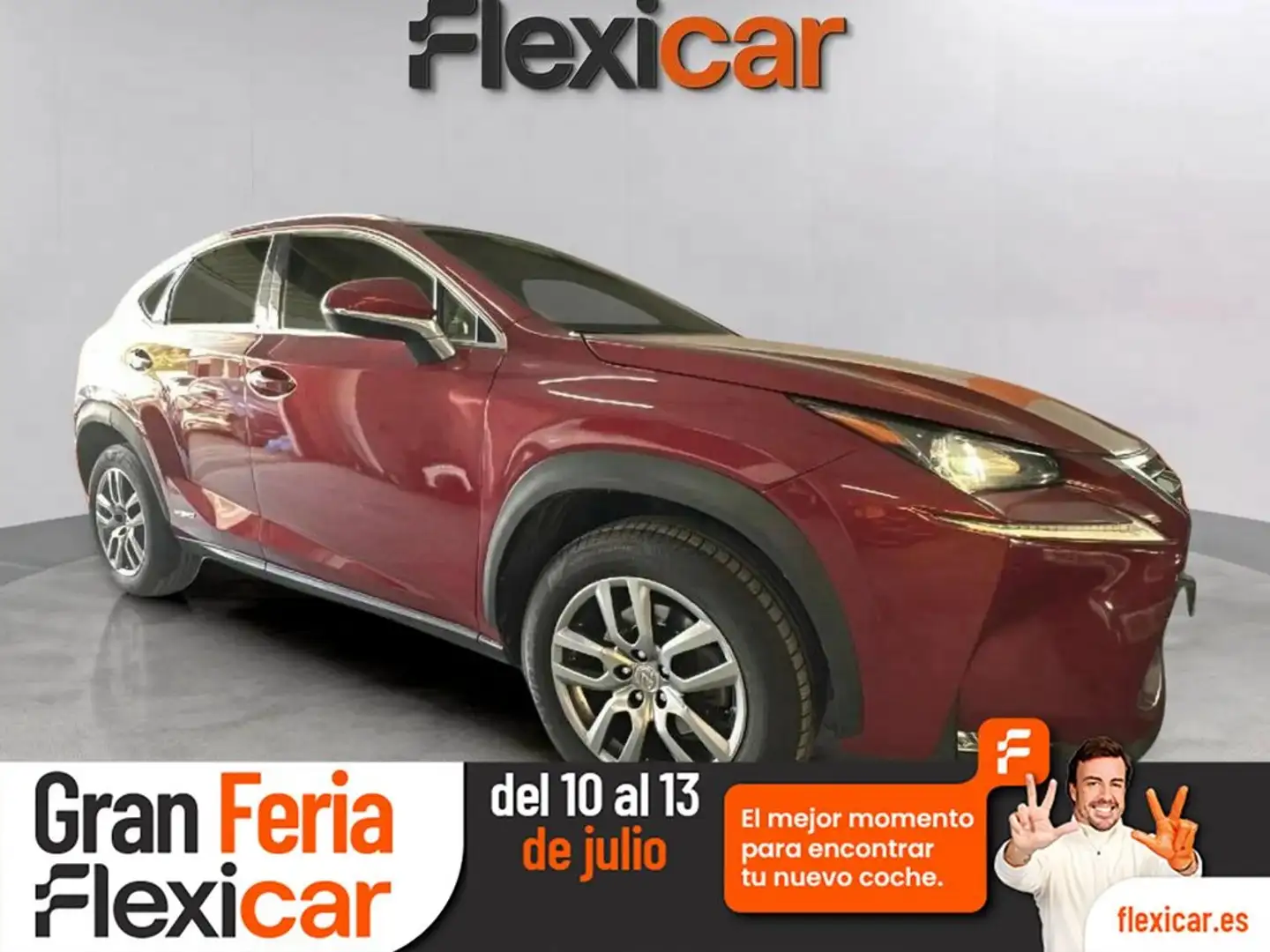 Lexus NX 300h 2.5 Corporate 2WD Rojo - 1