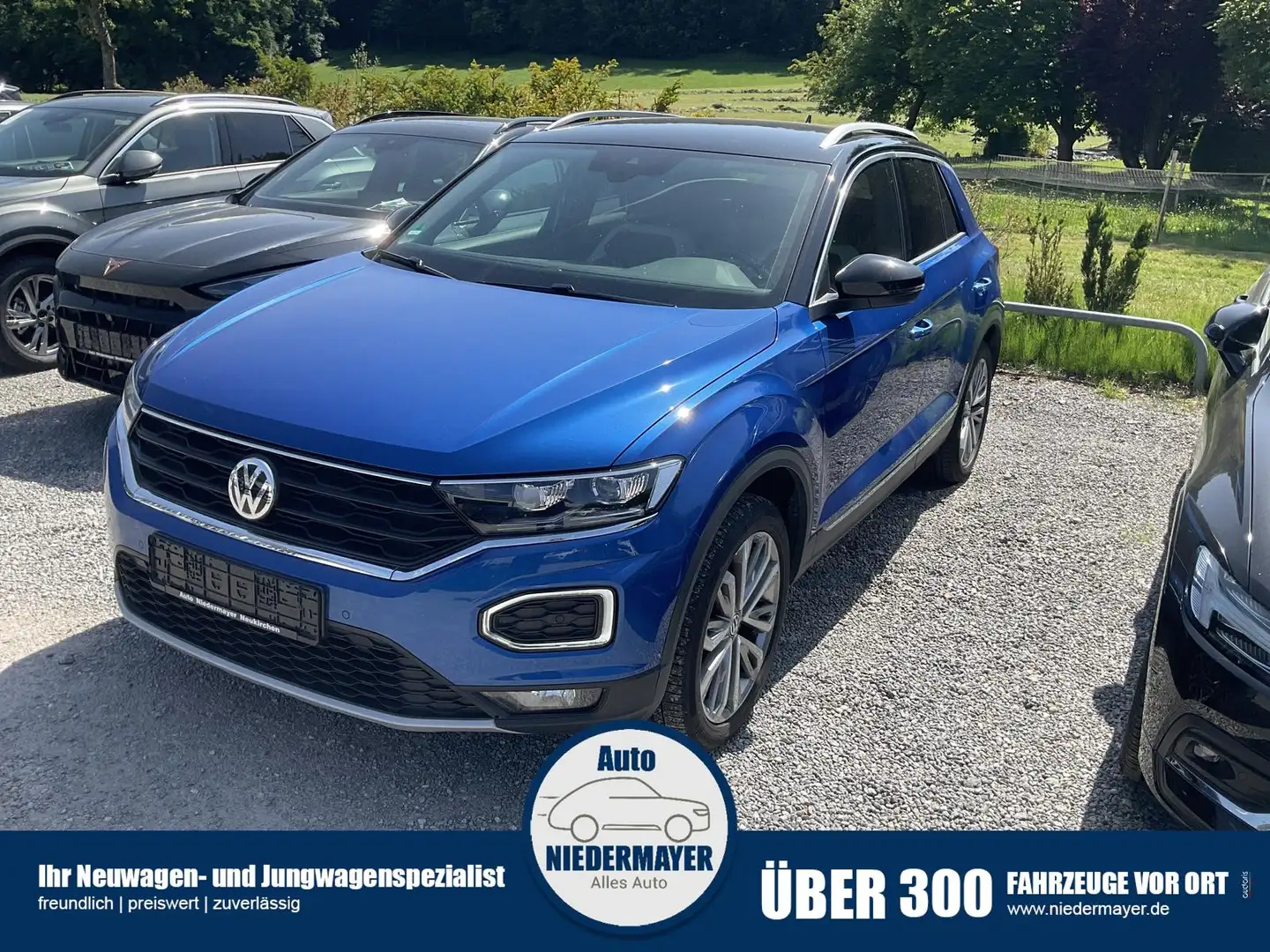 Volkswagen T-Roc Sport 2.0 TSI DSG 4M, LED, Kamera, Winter, ACC Blau - 1