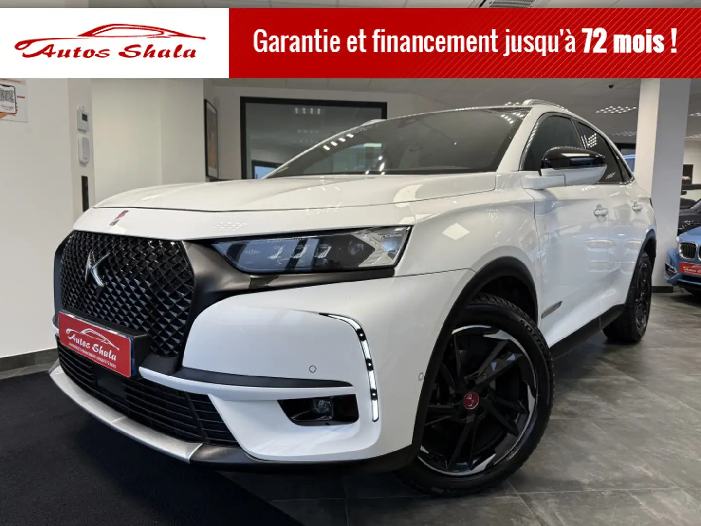 DS Automobiles DS 7 Crossback BLUEHDI 180CH PERFORMANCE LINE + AUTOMATIQUE Blanc - 1