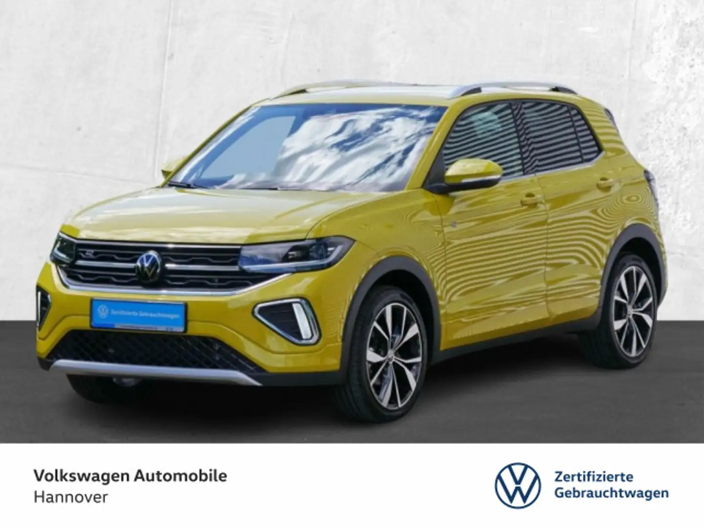 Volkswagen T-Cross 1.5 TSI DSG R-Line Navi LED DigCockpit A Gelb - 1