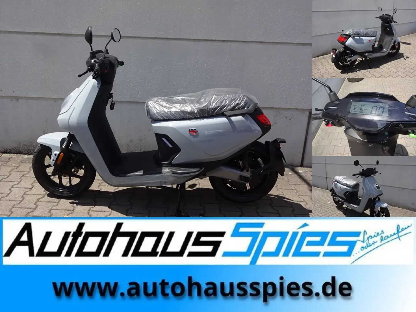 Niu MQi GT 70km/h 3100W L3e-A1 Szürke - 1