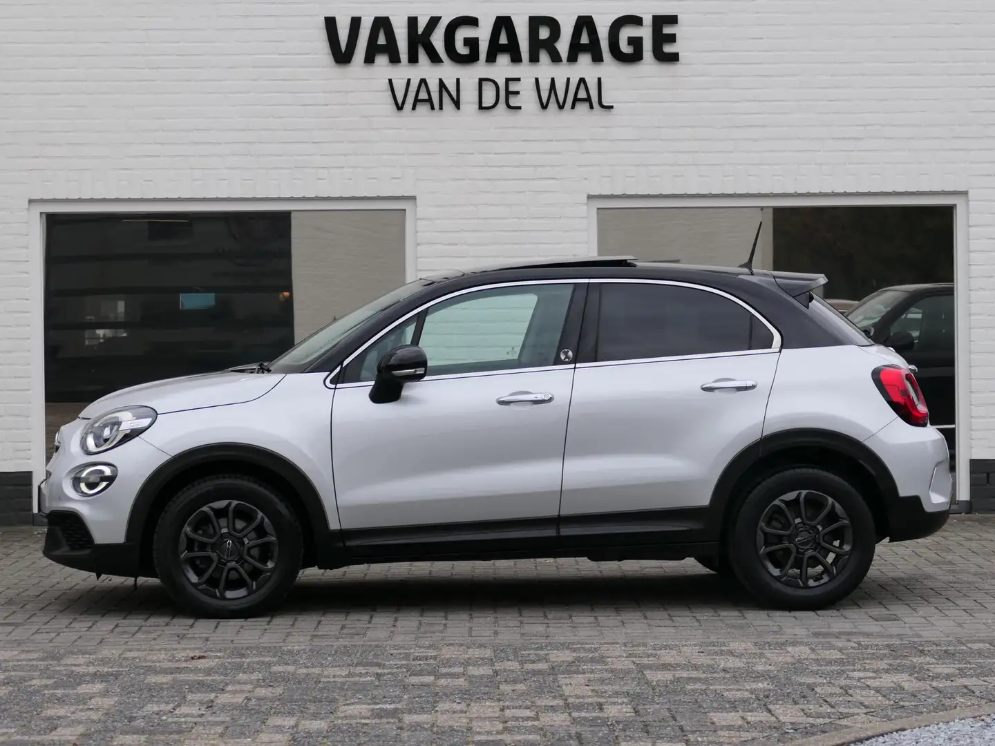 Fiat 500X 1.0 GSE Lounge | Panoramadak | Achteruitrijcamera Silber - 2
