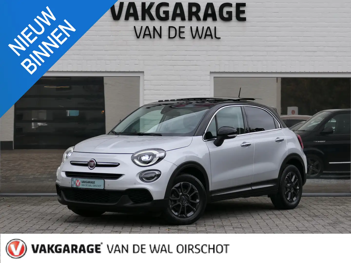 Fiat 500X 1.0 GSE Lounge | Panoramadak | Achteruitrijcamera Silber - 1
