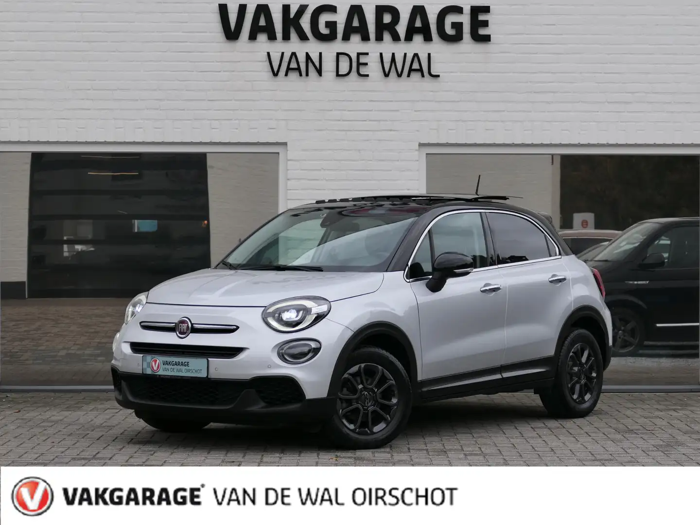 Fiat 500X 1.0 GSE Lounge | Panoramadak | Achteruitrijcamera Argento - 1