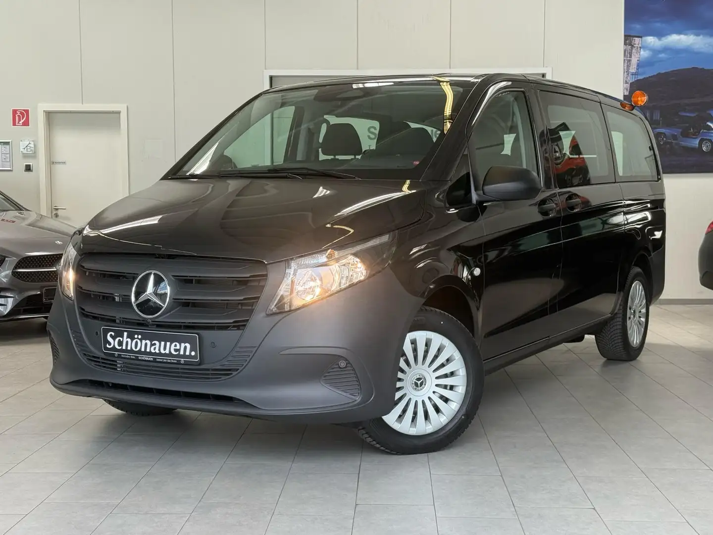 Mercedes-Benz Vito 114 CDI Tourer PRO Lang SCHULBUS+9-S+MBUX Grau - 1