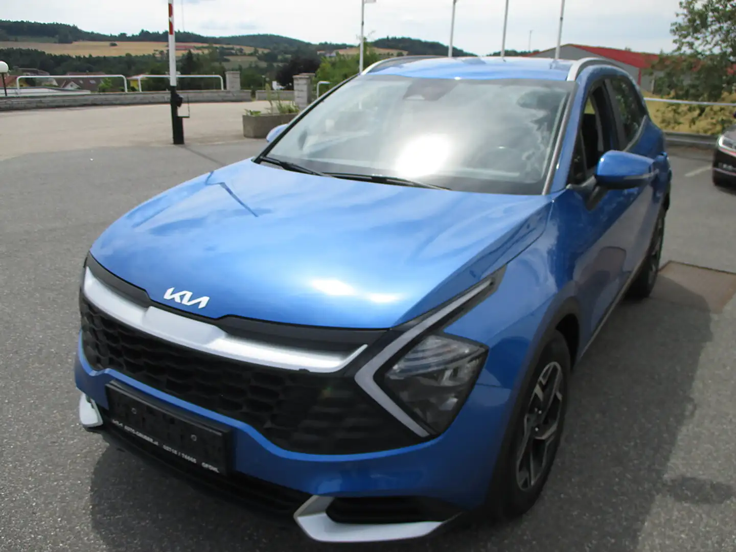 Kia Sportage 1,6 CRDI 48V Silber Blau - 1