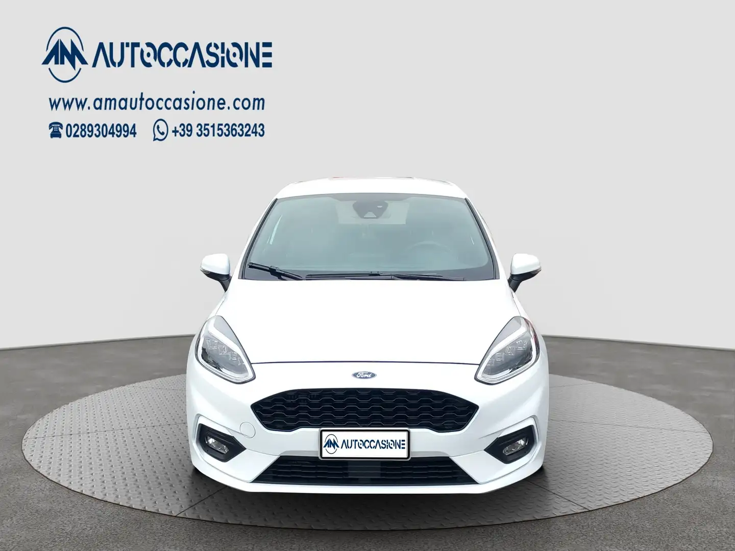 Ford Fiesta Fiesta 3p 1.0 ecoboost ST-Line 100cv Blanc - 2