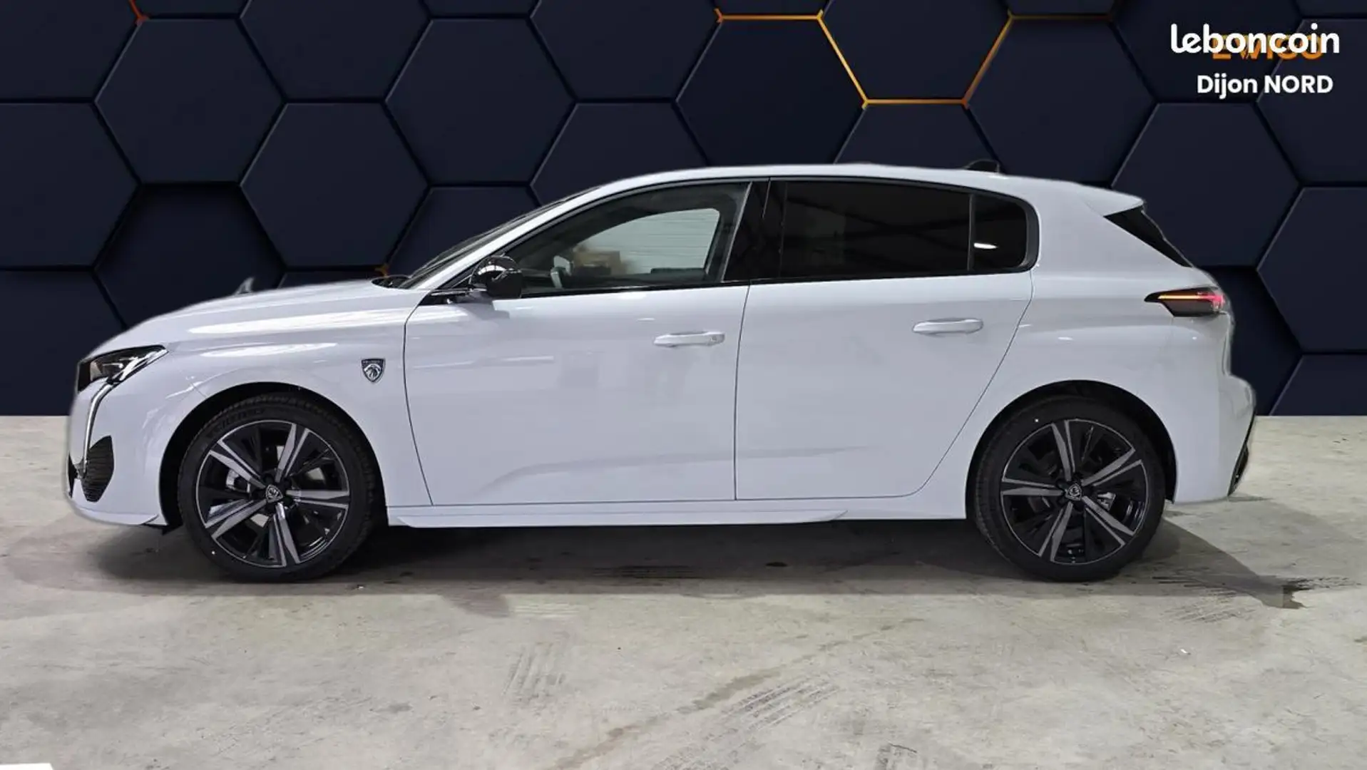 Peugeot 308 BLUEHDI 130ch S&S EAT8 GT %2B ANGLES MORTS CAMERA  Wit - 2