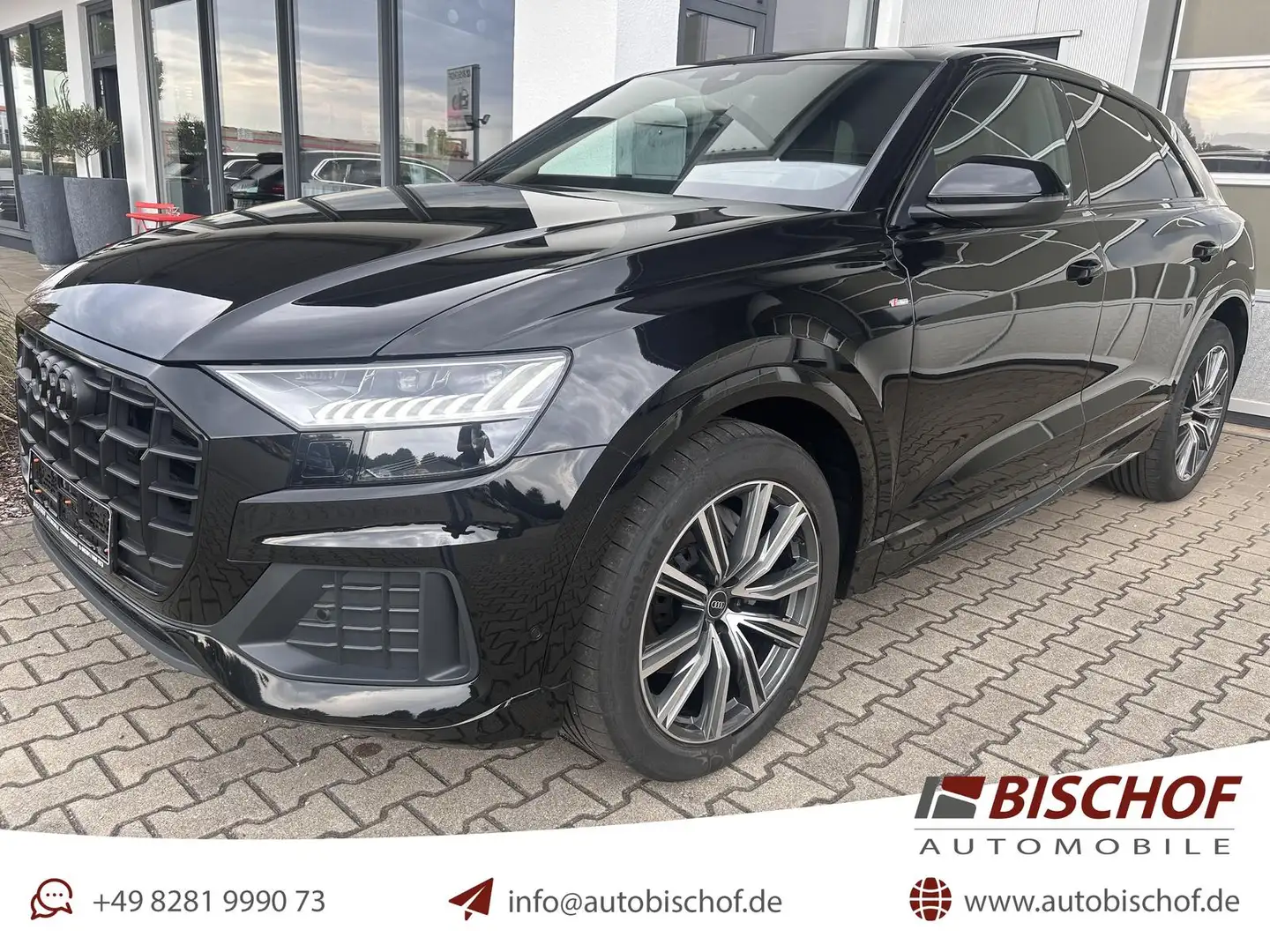 Audi Q8 O8 3,0TDI qu. S-Line Pano AHK HUD Standh. Luft Noir - 1