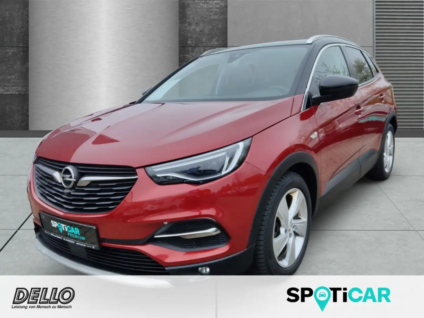 Opel Grandland X Ultimate 1.6 D AHK-abnehmbar Navi Soundsystem 360 Rot - 1