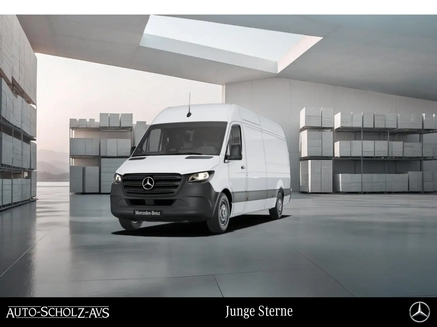 Mercedes-Benz Sprinter 317 CDI KA PRO L3H2 Kam*Sitz-Hzg*Klima* Weiß - 1