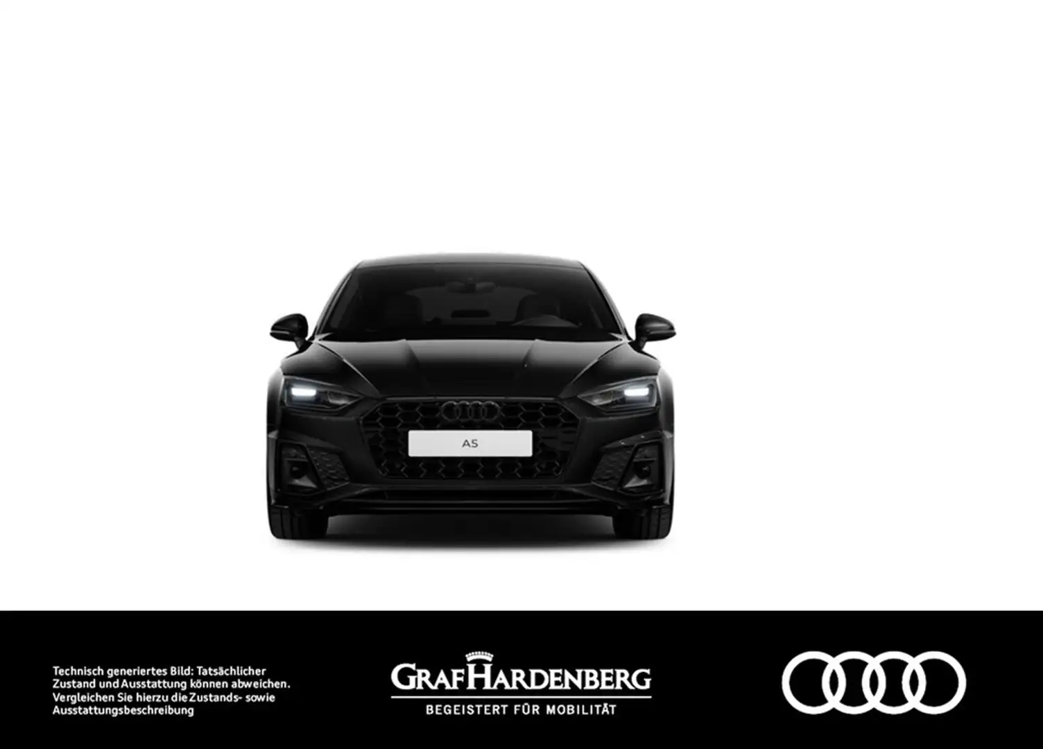 Audi A5 Sportback 40 TDI S line Navi SHZ Klima Noir - 2