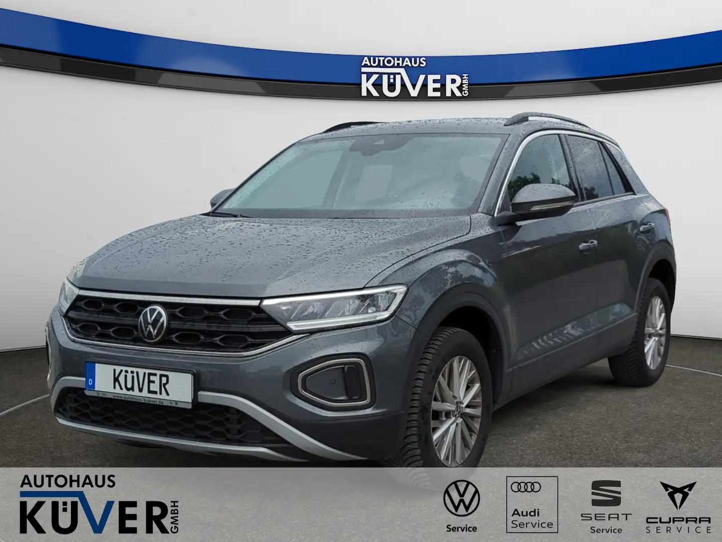 Volkswagen T-Roc Life 1,5 TSI DSG LED+ACC+Einparkh.+16´´ Grau - 1