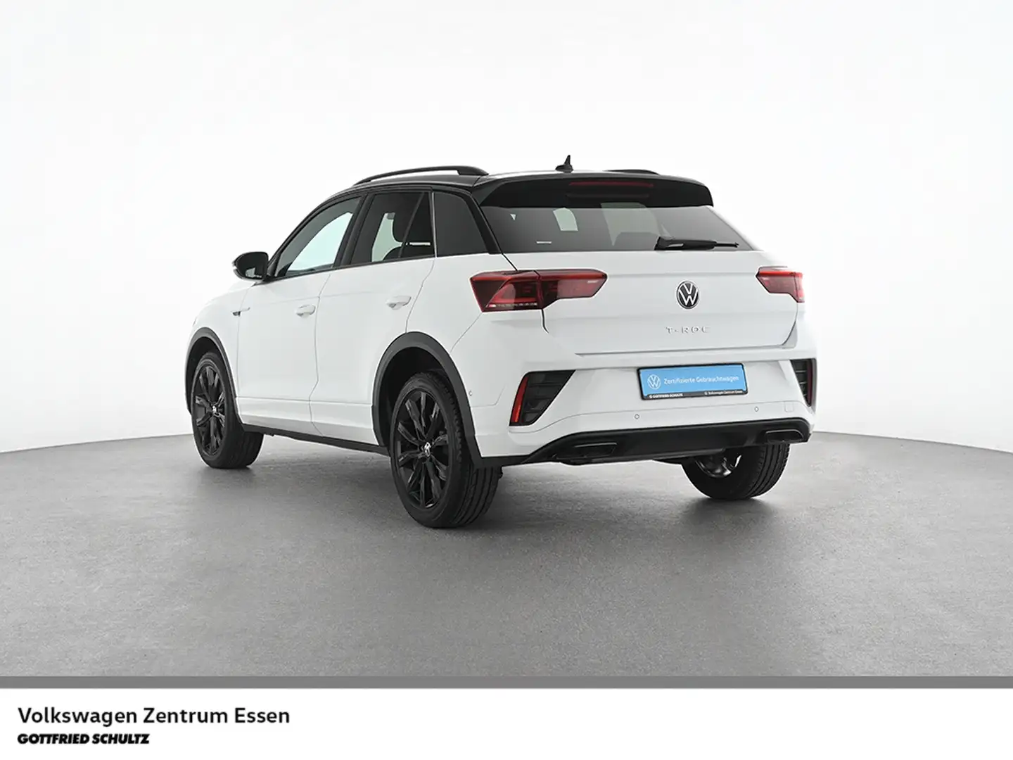 Volkswagen T-Roc R-Line TSI DSG AHK 18 BlackStyle Navi Weiß - 2